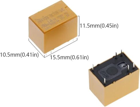 100PCS HK4100F-DC5V-SHC RELAY HK4100F-DC12V HK4100F 5/9/12/24V DIP6 3A 250V AC/3A 30V DC (3V) in Saudi Arabia