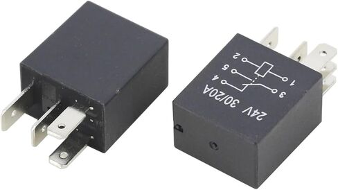 5 PCS 4 Pin/5 Pin 30A 12V/24V Violet Series 4-pin/5-pin Automotive Relay(12V,5 PCS 4 Pin) in Saudi Arabia