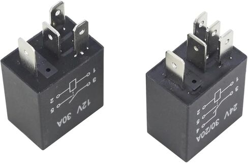 5 PCS 4 Pin/5 Pin 30A 12V/24V Violet Series 4-pin/5-pin Automotive Relay(12V,5 PCS 4 Pin) in Saudi Arabia