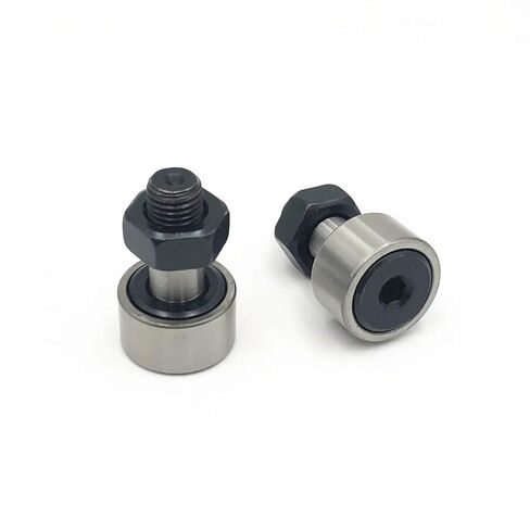 10pcs CF3 KR10 10mm Diameter Cam Follower Stud Type Needle Roller Track Bearing Wheel Pin Bearings M3x0.5mm Thread Cam Follower Bearing in Saudi Arabia