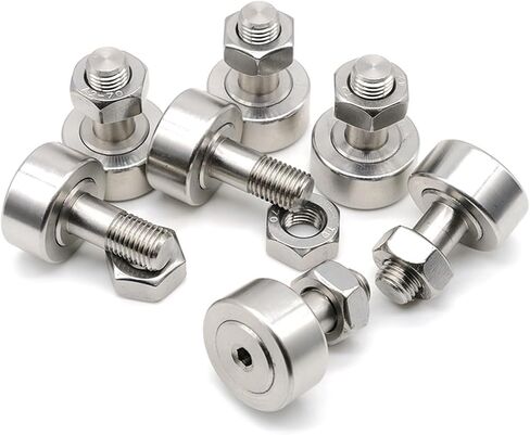 1Pcs CF12 KR30 Cam Follower Bearing KR30 SUS304 Stainless Steel Roller Track Runner Bearing M12X30X40.2mm Cam Follower Bearing in Saudi Arabia