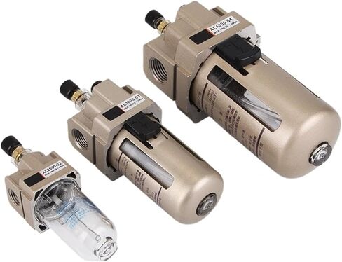 2pcs AL2000-02 AL3000-02 AL4000-04 Pneumatic Compressor Air Source Treatment Pneumatic Air Regulator Gas Source Processor Oil Mist(AL3000-02) in Saudi Arabia