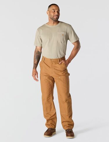 Carhartt Men's 106679 Loose Fit Firm Duck Double-Front Utility Work Pant in Saudi Arabia