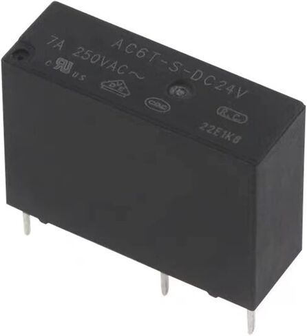1PCS Relay AC6T-S-DC5V AC6T-S-DC12V AC6T-S-DC24V (Color : AC6T-S-DC12V) in Saudi Arabia
