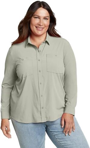 Eddie Bauer Women's Departure 3.0 Long Sleeve Shirt in Saudi Arabia