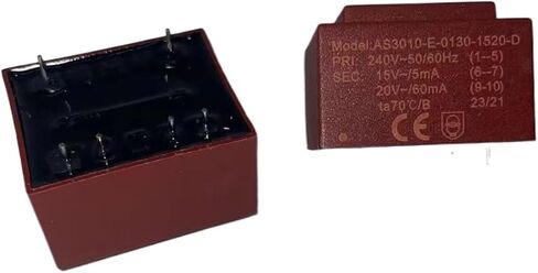 Transformer AS3010-E-0130-1520-D Same AS 44950 240V 50/60hz 15v 5ma 20v 60ma in Saudi Arabia