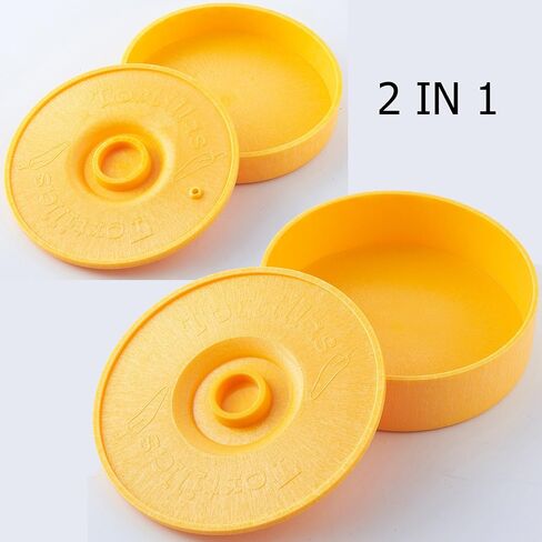 Tortilla Warmer - Tortilla Server -Pancake Keeper -One Large & One Small Combination - Food Container - Perfect for Keeping Tortillas, Pancakes, Waffles Warm -Microwave Save (Red) in Saudi Arabia