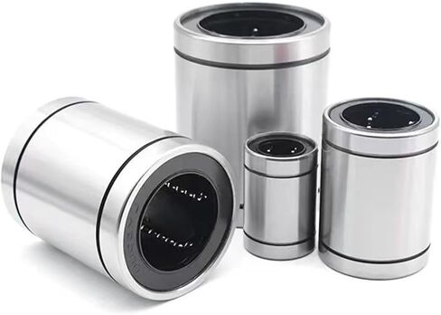 4pcs الخطية المحمولة Bearingslm6uu lm8uu lm10uu lm12uu lm13uu lm16uu lm20uu المحامل الخطية القياسية (lm12luu) in Kuwait