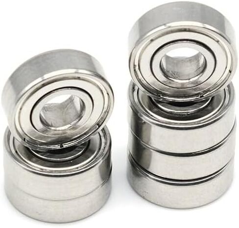 10PCS Bearings ABEC-7 626ZZ 6x19x6 mm Deep Groove Miniature Chrome Steel Bearings for Skateboard Scooter 3D Printers in Saudi Arabia