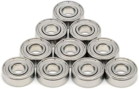 10PCS Bearings ABEC-7 626ZZ 6x19x6 mm Deep Groove Miniature Chrome Steel Bearings for Skateboard Scooter 3D Printers in Saudi Arabia