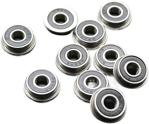10Pcs F623 F686 F688 F689 F695 F696 F698-2RS Bearing 5x13x4mm Flanged Miniature Deep Groove Ball Bearings for VORON 3D Printer(F689-2RS 9x17x5mm) in Saudi Arabia