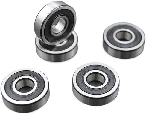 10pcs ABEC 5 608 606 607 609 625 626 627 628 2RS Bearings Bore 5mm 6mm 7mm 8mm 9mm Roller Wheel Lubricated Sealed Bearing(625-2RS 5x16x5mm) in Saudi Arabia