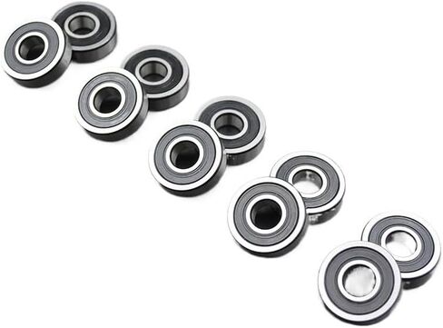 10pcs ABEC 5 608 606 607 609 625 626 627 628 2RS Bearings Bore 5mm 6mm 7mm 8mm 9mm Roller Wheel Lubricated Sealed Bearing(625-2RS 5x16x5mm) in Saudi Arabia