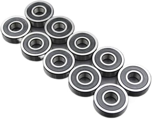 10pcs ABEC 5 608 606 607 609 625 626 627 628 2RS Bearings Bore 5mm 6mm 7mm 8mm 9mm Roller Wheel Lubricated Sealed Bearing(625-2RS 5x16x5mm) in Saudi Arabia