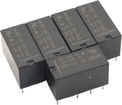 5PCS Relay HK19F-DC5V-SHG HK19F-DC12V-SHG HK19F-DC24V-SHG HK19F 5V 12V 24V(24V) in Saudi Arabia