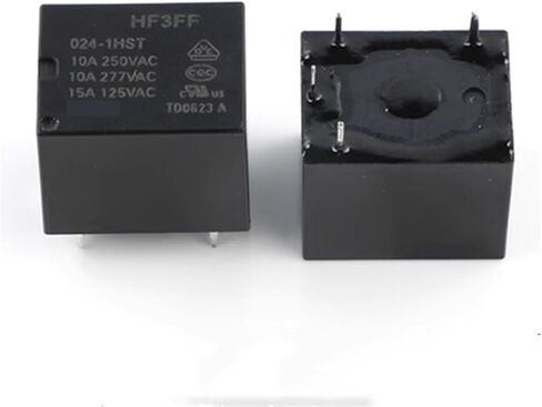 5pcs Power Relay HF3FF-005-1HST HF3FF-012-1HST HF3FF-024-1HST 5V 12V 24V 4PIN 10A 250V(HF3FF-012-1HST) in Saudi Arabia