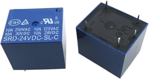 24V Relay SRD-24VDC-SL-C SRD24VDCSLC SRD-24VDC 24VDC DC24V 24V 10A 250VAC SONGLE DIP5 (100PCS) in Kuwait
