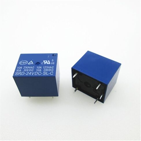 24V Relay SRD-24VDC-SL-C SRD24VDCSLC SRD-24VDC 24VDC DC24V 24V 10A 250VAC SONGLE DIP5 (100PCS) in Kuwait