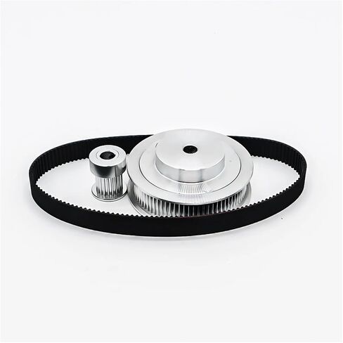 15T 90T HTD 3M Timing Pulley Set Belt Width 10mm Reduction 6:1 3M 15Teeth 90Teeth Belt Pulley Kit HTD3M Synchronous Wheels Set(90T-15mm,Belt-L 810mm,15T-5mm) in Saudi Arabia