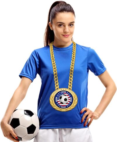 3 مجموعة ميدالية لسلسلة الدوران الرياضية لـ MVP 6 "Big Greest في كل الأوقات Gold Trophy Necklace Basketball Champion سلسلة لإنجازات هدايا جائزة Football Fantasy Athlete in Kuwait
