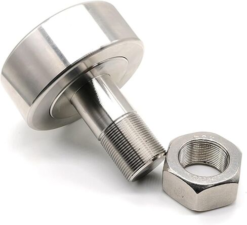 1Pcs CF30-2 KR90 Stud Type Cam Follower Bearing with Bolt Roller SUS304 Stainless Track Runner Bearing M30X90X100mm Cam Follower Bearing in Saudi Arabia
