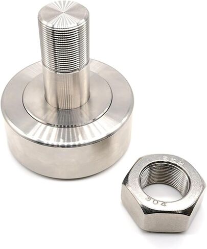 1Pcs CF30-2 KR90 Stud Type Cam Follower Bearing with Bolt Roller SUS304 Stainless Track Runner Bearing M30X90X100mm Cam Follower Bearing in Saudi Arabia