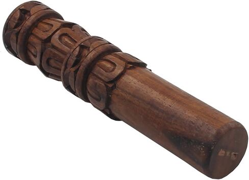 Tibetan Hand Carved Rose Wood Singing Bowl Striker, Mallet (6 Inches) in Saudi Arabia