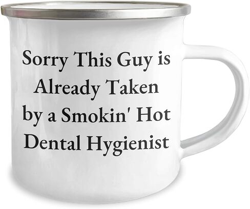 Smokin 'Hot Dental Hegianists Homports لعيد الميلاد - القدح المضحكة في التخييم لعشاق أخصائيي صحة الأسنان - الفولاذ المقاوم للصدأ 12 أوقية للمينا ، هدايا مثالية من الأصدقاء لزملاء عمل صحة الأسنان in Kuwait