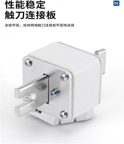 Quick Fuse 660V 1000V 300A 400A 500A 600A 700A Fork Hook Ceramic Fuse Fast Fuse Z102N(500/660V,500A) in Saudi Arabia