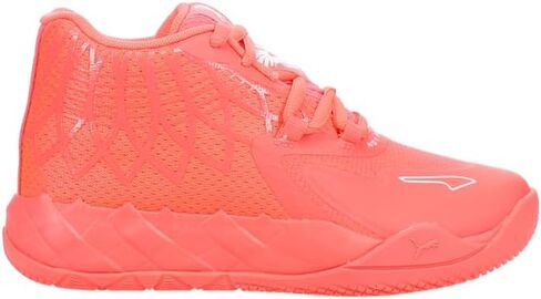 PUMA Kids Girls Mb.01 BCA Basketball Sneakers Shoes - Orange, Pink - Size 12 M in Saudi Arabia