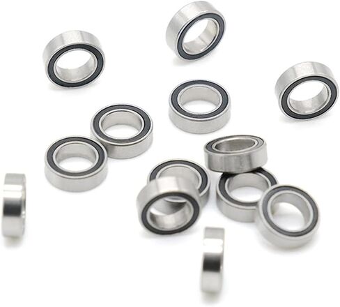 SMR74-2RS 4x7x2.5 مم تحمل محامل كرة من الفولاذ المقاوم للصدأ محمي SMR74RS SMR74 2RS 5pcs in Saudi Arabia