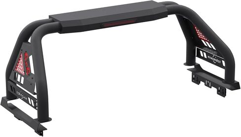 Roll Bar Chase Rack لشاحنة بيك آب في منتصف الحجم ، حانات لفة سرير الشاحنات للشاحنات التي تناسب Tacoma ، المصارع ، الحدود ، الوادي ، فورد F-150/F-250/F-350 ، Ranger ، GMC Sierra ، Colorado ، Titan in Saudi Arabia