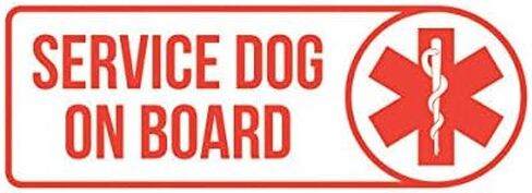 EW Designs Design Dog on Board Sticker Decal Vinyl V2 Guide Dog Dogs Assistance Pumper Sticker Vinyl Sticker Car Truck Decal 5 " in Saudi Arabia