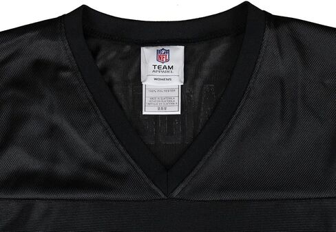 Reebok Las Vegas Raiders NFL Womens Team Dazzle Jersey ، Black (Medium) in Saudi Arabia