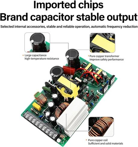 1PC قابل للتعديل 1000W 1200W 1500W Switching Power Supply 0-12V 15V 24V 36V 48V 60V 72V 80V 110V 150V 220V AC إلى SMPs الصناعية (15V_1200W) in Kuwait