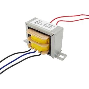 10W محول الطاقة 16x25 إخراج مزدوج 12V-0-12V 15V 18V 24V 110V محول مضخم الأسلاك النحاسية النقي 220V (الإدخال 110V ، 24V-0-24V) in Saudi Arabia