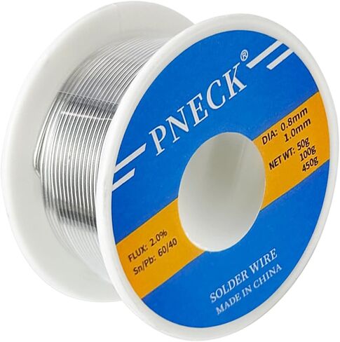 60/40 Tin Lead Rosin Core Solder Wire for Electrical Soldering, 1/8" 1 lb (3 mm 450 g) in Saudi Arabia