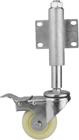 عجلات ثقيلة Castor-3in/75mm بوابة البوابة العجلة المنزلية المنزلية ، وامتصاص الصدمات الربيعي القابلة للاسترخاء قابلة للامتصاص 30 مم ، و 330 رطلاً ، ودائمًا ، 1 مساءً ، لا توجد عجلات ضوضاء in Kuwait