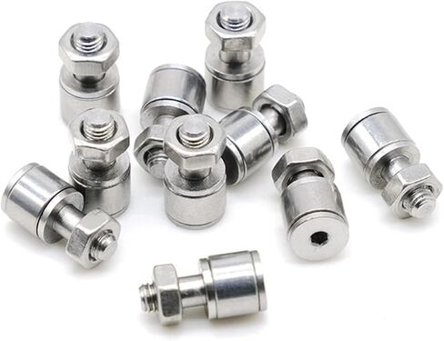 1Pcs CFS3V KR6 Stud Type Cam Follower Bearing SUS304 Stainless Roller Track Runner Bearing M3X6X11.5mm Cam Follower Bearing in Saudi Arabia