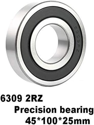 منتجات نقل الطاقة 6309-2RZ عالي السرعة أعماق محركات محركات الدقة 45x100x25mm محامل الكرة (1pcs 1/2inch) in Saudi Arabia