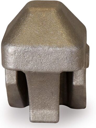 SmartSign Cast Iron Post Drive Cap for U-Channel, Made in USA in Saudi Arabia