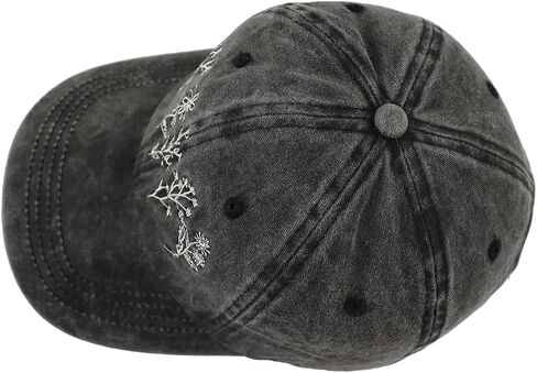Garden Hats for Women, Adjustable Cotton Embroidered Gardening Baseball Cap in Saudi Arabia