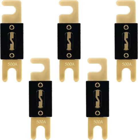 ANL Fuse 300 Amp 32 VDC 5 Pack Nickel Plated Blade Fuse for Car Audio Video System Vehicle Marine in Kuwait
