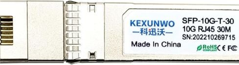 10g بصري للوحدة الكهربائية SFP+ المنفذ البصري إلى وحدة المنفذ الكهربائي RJ45 10GBASE-T التكيفي (منفذ كهربائي 10G إلى 1G) in Kuwait