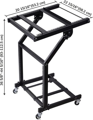 AW 9U DJ Mixer Stand Rack Rack Mount Rolling State Studio Music Show in Kuwait