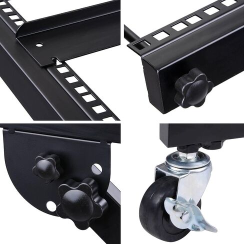 AW 9U DJ Mixer Stand Rack Rack Mount Rolling State Studio Music Show in Kuwait