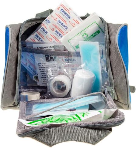 50Piece Sea Friends Kid's First Aid Kit, 50Count, Royal Blue (OU-5201-C) in Saudi Arabia