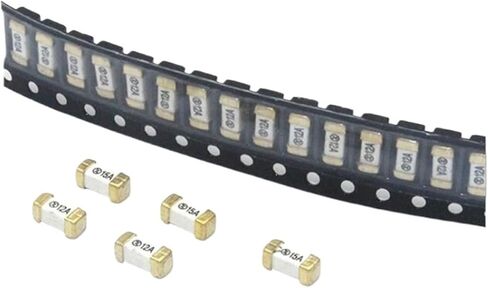 100 PCS 0451 2410 1808 SMD Ceramic Fuse 0.25a/0.5a/0.75a/1a/1.5a/1.6a/2a/3a/3.15a/4a/5a/6.3a/7a/8a/10a/12a/15a/20a cuboid fuse (3.15a) in Kuwait