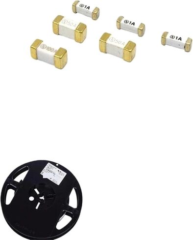 100 PCS 0451 2410 1808 SMD Ceramic Fuse 0.25a/0.5a/0.75a/1a/1.5a/1.6a/2a/3a/3.15a/4a/5a/6.3a/7a/8a/10a/12a/15a/20a cuboid fuse (3.15a) in Kuwait