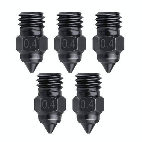 K1C K1 MAX 3D PRINTER PRINTURER مجموعة ترقية HotEnd مع فوهة SWAP السريعة ، كتلة تسخين السيراميك طباعة طقم النهاية الساخنة لل CREALITY K1C MAX 3D الطابعة (5pcs K1 فوهة) in Kuwait